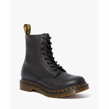 Dr Martens Női 1460 Pascal Virginia Bőr Bakancs Fekete